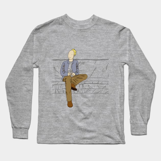 Mr Smith - Sofa Long Sleeve T-Shirt by smithandco